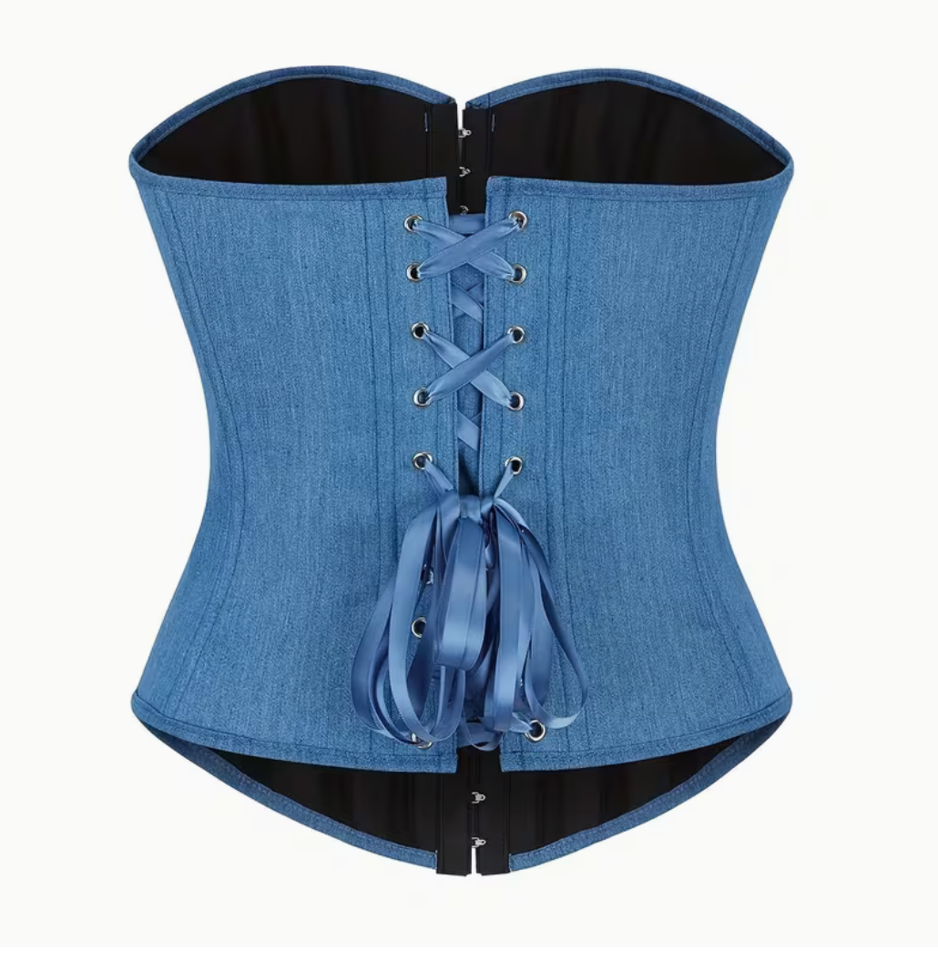 Sculpt Denim Corset