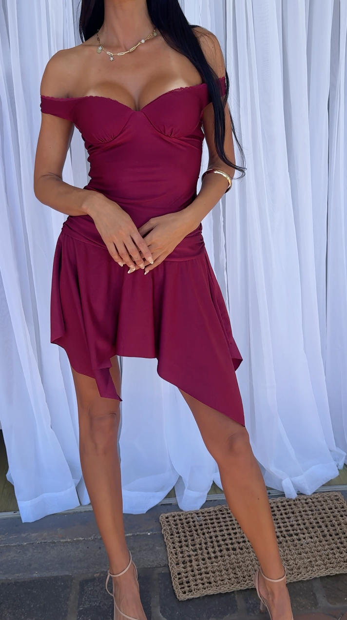 Luck Off-Shoulder Dress